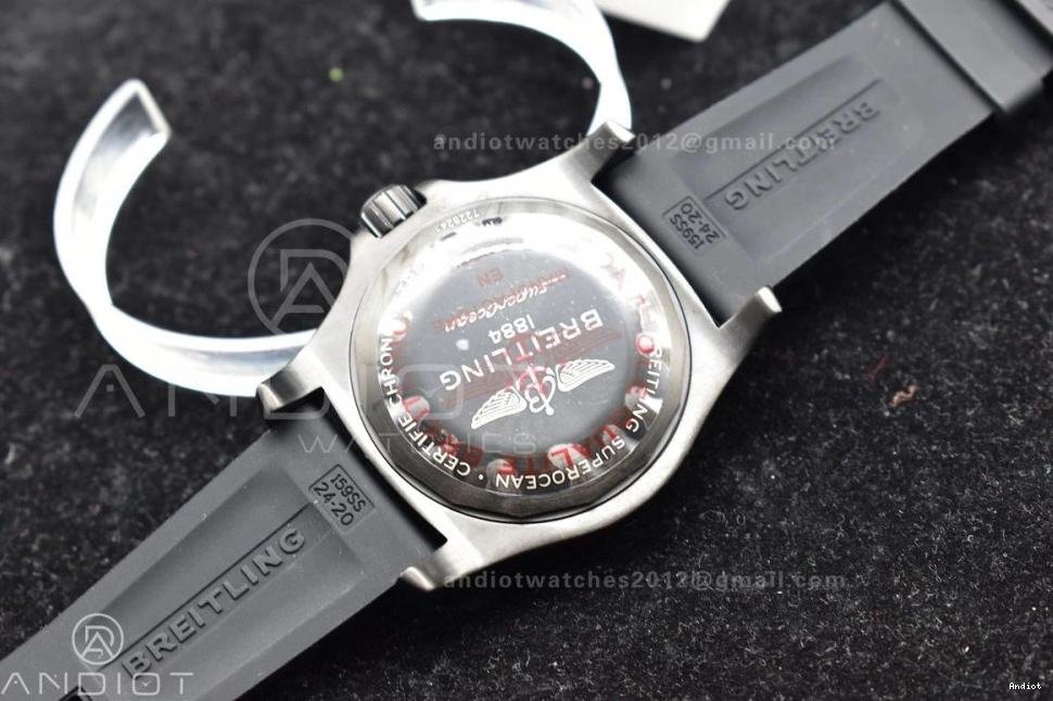 on Black 44 Edition Dial Yellow Strap Rubber Black TF A2824 Automatic 1:1 Best Superocean Bezel 0405